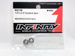 INFINITY　R0176　ベアリング 5×10×4 2pcs　★M