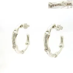 ★SALE★【TIFFANY\u0026Co.】バンブー　骨　スモール　ピアス　636てぃふぁ美