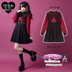 夢展望公式 [新品未使用] あめちゃんモデルワンピース [ブラック【受注生産分】] 他カラー別ページ有  ワンピース その他ワンピース（長袖） 533747-02