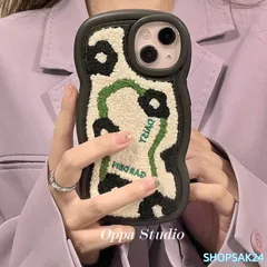 スマホケース iphone14 ケース 韓国 iphone13 ケース iphone12 ケース 携帯ケース iphone11 ケース シリコン もこもこ 秋冬 花 デイジーレディース ペア673