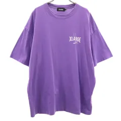 XLARGE エクストララージ 半袖 Tシャツ XL パープル メンズ 古着