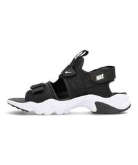 [ナイキ] メンズ スポーツ サンダル キャニオンサンダル クッション性 カジュアル デイリー スポーツ ウォーキング CANYON SANDAL CI8797 ブラック/ホワイト/ブラック 26.0cm [ブラック/ホワイト/ブラック] [26.0 cm]