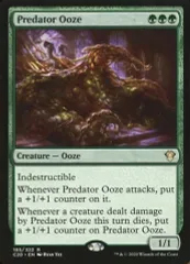 【中古】マジックザギャザリング [R]：Predator Ooze/捕食者のウーズ