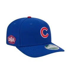 【送料無料】 ニューエラ メンズ 帽子 アクセサリー Men's New Era Royal Chicago Cubs 2025 MLB World Tour: Tokyo Series Side Patch 9SEVENTY Adjustable Hat C