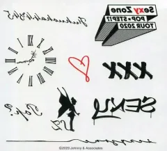 【中古】シール・ステッカー Sexy Zone(timelesz) ボディシール 「Sexy Zone POP×STEP!? TOUR 2020」 福岡会場限定 