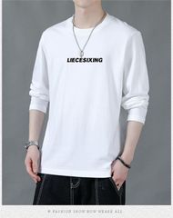 長袖Tシャツ メンズ Tシャツ 長袖 無地 ドライ 作業着 送料無料 ティーシャツ 肌着春秋 カットソー ロンT トップス ゆったり 男性用 インナー