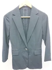 ◇ THE SUIT COMPANY 1B 長袖 テーラードジャケット サイズ38 ネイビー レディース P  【1408200026872】