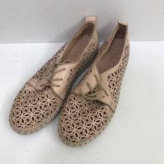 MAGO　靴　パンチングシューズ　ピンク　37　23.5㎝　タのサムネイル