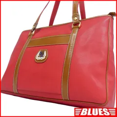 LANCEL ランセル トートバッグ メンズ 本革 レザー レディース 赤 ハンドバッグ 肩掛け トートバッグ一覧←SEULB屋着古← NR4470のサムネイル