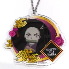 【中古】雑貨 竈門禰豆子 デコフレアクリルキーホルダー 「鬼滅の刃」