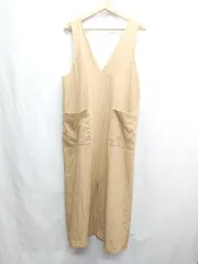 ◇ ⊂ le coeur blanc スリット加工 バックジップアップ ロング丈 ワンピース サイズ38 ベージュ系 レディース E  【1502060006163】のサムネイル