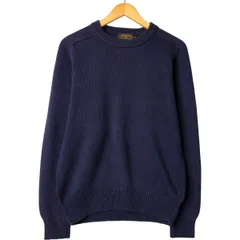 古着 80~90年代 エディーバウアー Eddie Bauer 黒タグ コットンニットセーター メンズM相当 ヴィンテージ/eaa587394