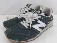 ◇ NEW BALANCE ニューバランス D WL996WCB スニーカー シューズ サイズ24ｃｍ ブラック レディース E  【1302070009150】
