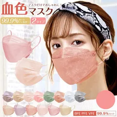 ２個セットマスク 立体マスク 20枚  血色マスク cicibella マスク ３Dマスク くちばし マスク 耳が痛くない 大人用 小顔マスク  立体バイカラーマスク(普通サイズ) mskkf20