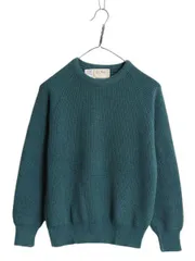 【お得なクーポン配布中!】 80s USA製 エルエルビーン リブ編み コットン ニット セーター レディース S / ヴィンテージ アウトドア LLBEAN クルーネック チャンキー