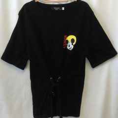 Moussy マウジー Disney Apparel Tシャツ ブラック フリーサイズ □〇