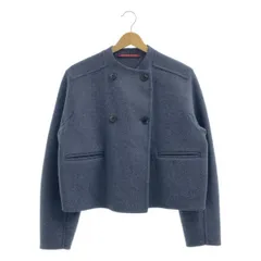 COMPTOIR DES COTONNIERS / コントワー・デ・コトニエ | ウール ダブルフェイス ジャケット | M | ネイビー | レディース