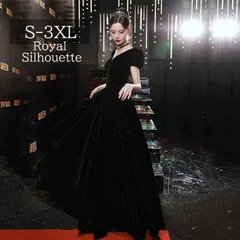 パーティドレス ナイトドレス ドレス ワンピース 大きいサイズ パフスリーブ ラメ 謝恩会 結婚式 ロング丈 透け感 フェミニン S M L XL LL 2XL XXL 3XL XXXL   着痩せ プリンセス 姫系 ガーリー パーティー お呼ばれ