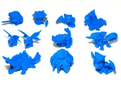 【中古】トレーディングフィギュア 全10種セット(青) 「モンスターハンター カリケシ 第6弾」