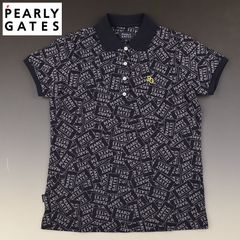 新品タグ付】PEARLY GATES レディースポロシャツ グラデーションロゴ