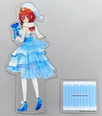 【中古】アクリルスタンド・アクリルパネル 中野三玖 特大アクリルスタンド 「五等分の花嫁∬×SMILE BASE CAFE」 受注販売限定