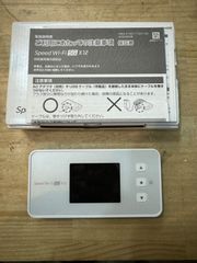 中古非常に良い品NEC (NAR03SWU) speed wifi 5g x12 本体