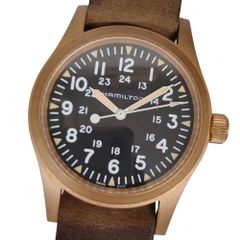 HAMILTON ハミルトン H69459-530 カーキフィールド メカニカル ブロンズ 手巻き 腕時計 ブラウン系 正規品 / 36660