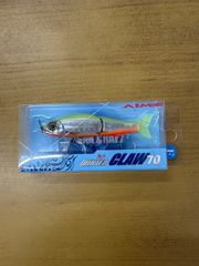 ガンクラフト ジョインテッドクロー７０Ｆ ソルトカスタム チャート＆オレンジ