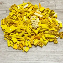 LEGO レゴ イエロー系 中古 パーツ 階段 カーブ ブロック 大量 ばら売り 部品取り LY-231204-12