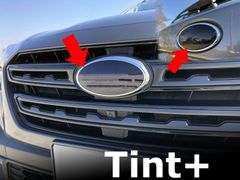 Tint+再利用できる エンブレム スモークフィルム(ブラックスモーク5% 前後2枚セット) レガシィ アウトバック BT5/BT9 btのサムネイル