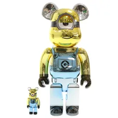 BE@RBRICK DAVE CHROME Minions Ver. 100％ & 400％ 2022