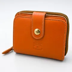 新品 イルビゾンテ 二つ折り財布 ラウンドファスナー バケッタレザー ブラウン ヤキヌメ SMW067PV0005CA106B