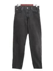 【お得なクーポン配布中!】 90s USA製 リーバイス 550 リラックス フィット テーパード ブラック デニム パンツ メンズ 32 32 古着 Levis 90年代 ジーンズ 黒 ジーパン