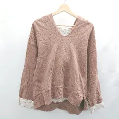 ◇ ⊂ SM2 サマンサ モスモス 無地 長袖 カットソー サイズF ブラウン系 レディース E  【1502030009866】