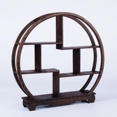071）骨董品 / 古道具 / 飾り棚 / 花梨材 / 昭和レトロ - メルカリ