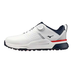 【新品未使用品】ミズノ mizuno 51GQ250101 ハザードエナジー ボア オフホワイト ネイビー レッド（葛西店）