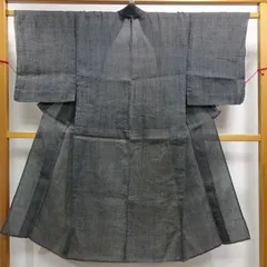 【柿渋染】麻糸 3100g 苧麻 機織り道具 越後上布 ハンドメイド 織物 着物