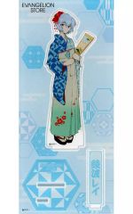 [중고] 아크릴 스탠드 아크릴 패널 아야나미 레이 (맑은 옷과 깃털 판) EVA STORE 오리지널 아크릴 스탠드 [에반게리온]