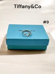 TIFFANY & Co. #9号 ティファニー Elsa Peretti Open Heart Ring