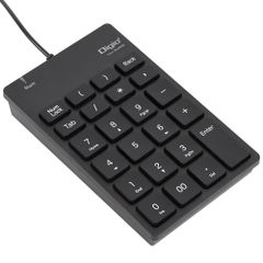 Digio2 USBテンキーボード 静音 ブラック 48429 のサムネイル