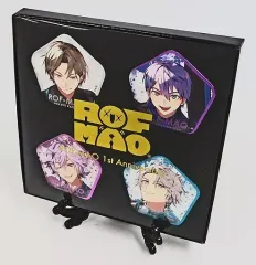 【中古】バッジ・ピンズ ROF-MAO 缶バッジ コンプリートセット 「バーチャルYouTuber にじさんじ」 ROF-MAO 1st Anniversaryグッズ
