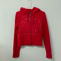 ARMANI(アルマーニ) ARMANI EXCHANGE(アルマーニ エクスチェンジ) y2k ジップアップパーカー フード付き