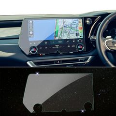 新品 SKTU ナビ保護フィルム 【レクサスRX 専用 】 14インチ カーナビ ガラスフィルム 9H硬度 液晶保護 スムースタッチ 超透明 指紋減少 耐キズ 汚れ防止 気泡ゼロ 簡単貼付け 自己吸着(レクサスRX 5代目 RX350h/RX450h＋/RX5