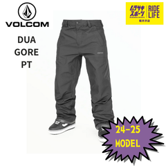 【ムラスポ公式】VOLCOM　DUA GORE PT（ブラック）　24-25　メンズ　スノーウェア　スノーボード　20％OFF