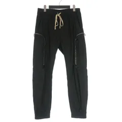 リックオウエンス Rick Owens 20SS TECUATL CARGO JOG PANTS カーゴパンツ ジョグパンツ 50 ブラック 黒 RU20S7396-TE 国内正規のサムネイル