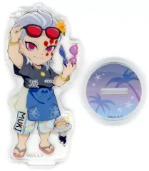 【中古】アクリルスタンド・アクリルパネル 宇髄天元 「鬼滅の刃 海の家イベント2024×ufotable Cafe/マチ★アソビCAFE×ufotable DINING ランダムアクリルスタンドA」