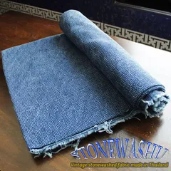 stw-b ストーンウォッシュ　生地販売　織物　手芸　綿素材　藍染め　ハンドメイド　インテリア