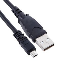 【即納】交換用USBケーブル カメラ転送 データ同期コード 8ピン ソニー サイバーショット DSCH200 DSCH300 DSCW370 DSCW800 DSC-H200 DSC-H300 DSC-W370 DSC-W800 DSC-W830 (1m/ブラ