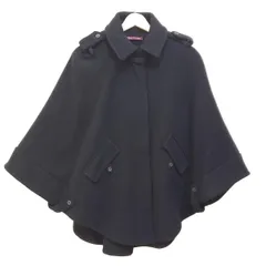 【美品】コントワーデコトニエ　2way ケープ コート ポンチョ　定価4.5万 美品】コントワーデコトニエ 2way ケープ コート ポンチョ 定価