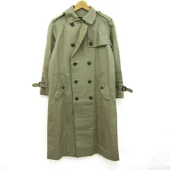 ダックス トレンチコート コットン100% ブランド アウター レディース 11AB2サイズ カーキ系 DAKS 【中古】